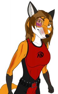 AK Girl fights on, a pic by Kendal Collins, follow him at https://twitter.com/KBCFox1994